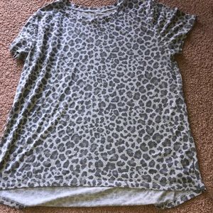 Cheetah Print Shirt XL